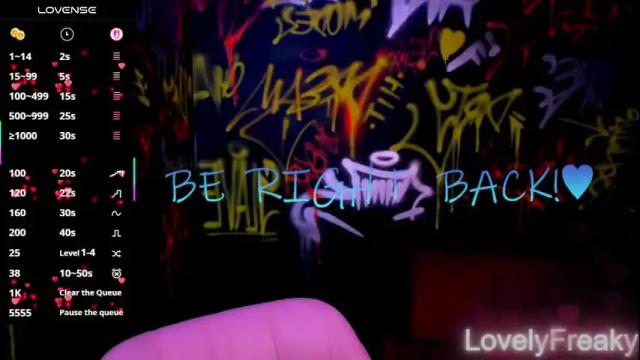 Thumbnail 2, lovelyfreaky's Stream at Chaturbate, 26 days ago