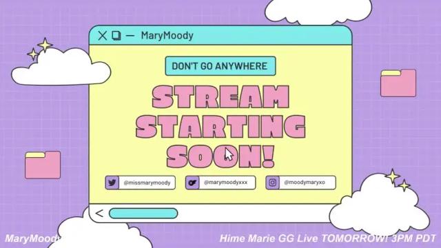 Thumbnail 1, marymoody's Stream at Chaturbate, 2 months ago