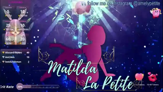 Image 12 of mathildalapetite Stream on Chaturbate on 3 months ago
