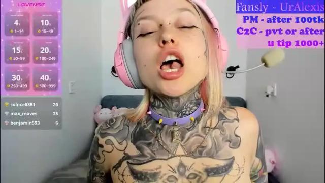 Thumbnail 3, max69alexa's Stream at Chaturbate, 1 month ago