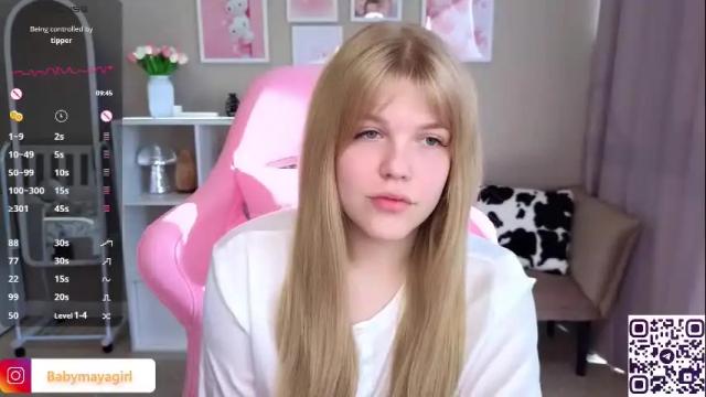 Image 7 of maya_blonde18 Stream on Chaturbate on 1 month ago