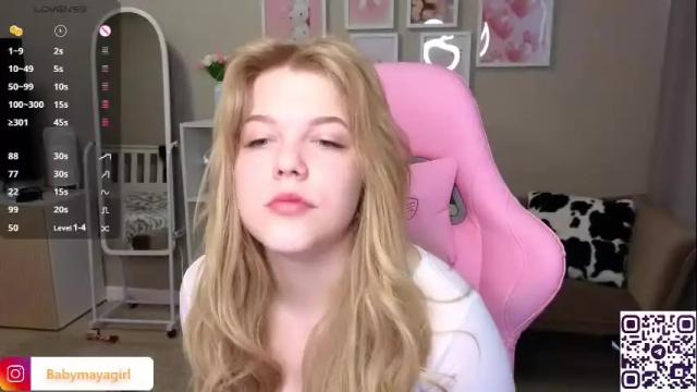 Image 6 of maya_blonde18 Stream on Chaturbate on 1 month ago