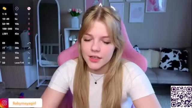 Image 10 of maya_blonde18 Stream on Chaturbate on 1 month ago