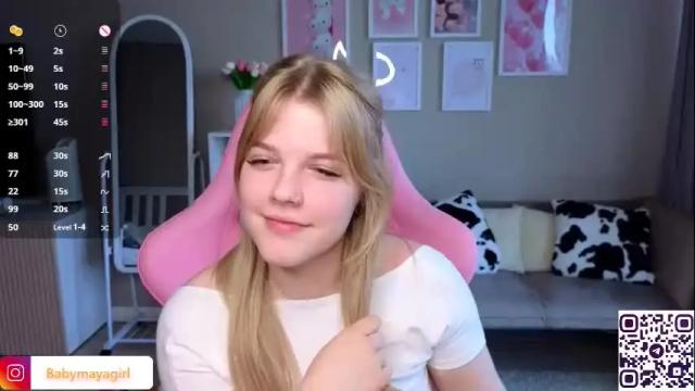 Image 3 of maya_blonde18 Stream on Chaturbate on 1 month ago