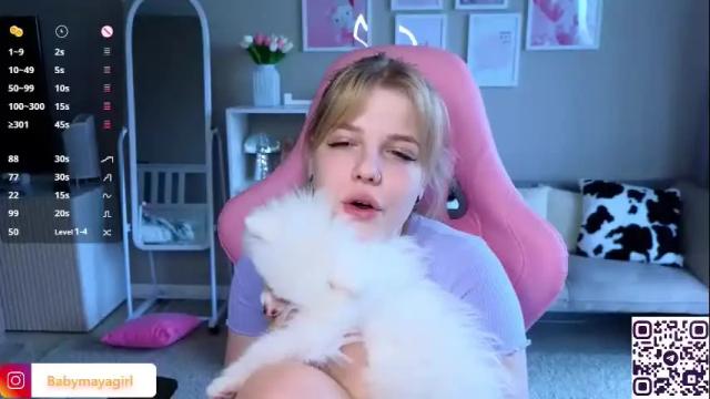 Image 7 of maya_blonde18 Stream on Chaturbate on 1 month ago