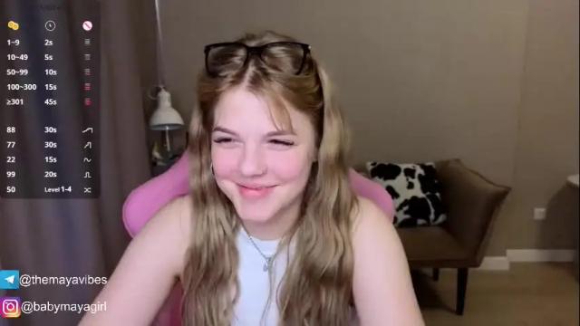 Image 11 of maya_blonde18 Stream on Chaturbate on 11 days ago