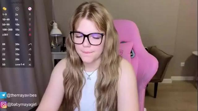 Image 4 of maya_blonde18 Stream on Chaturbate on 11 days ago