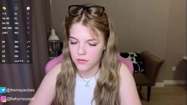 Image 8 of maya_blonde18 Stream on Chaturbate on 11 days ago