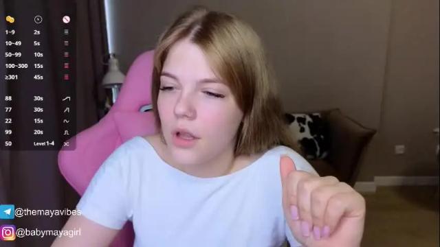 Image 8 of maya_blonde18 Stream on Chaturbate on 10 days ago