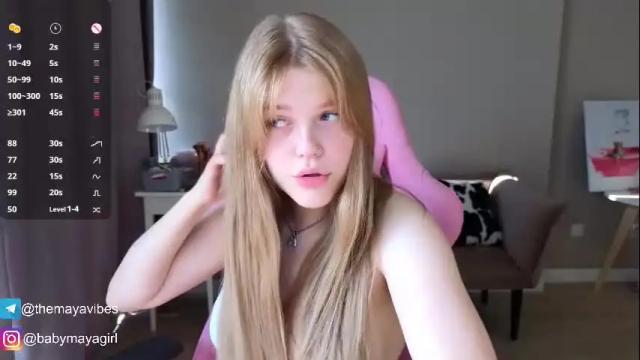 Image 12 of maya_blonde18 Stream on Chaturbate on 4 days ago