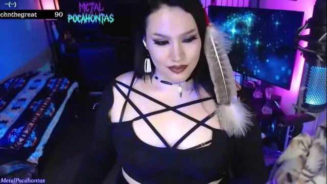 Image 2 of metalpocahotass Stream on Chaturbate on 26 days ago
