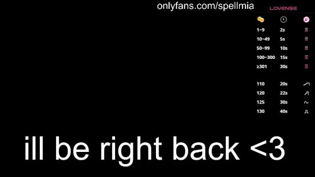 Thumbnail 2, miaspell's Stream at Chaturbate, 28 days ago