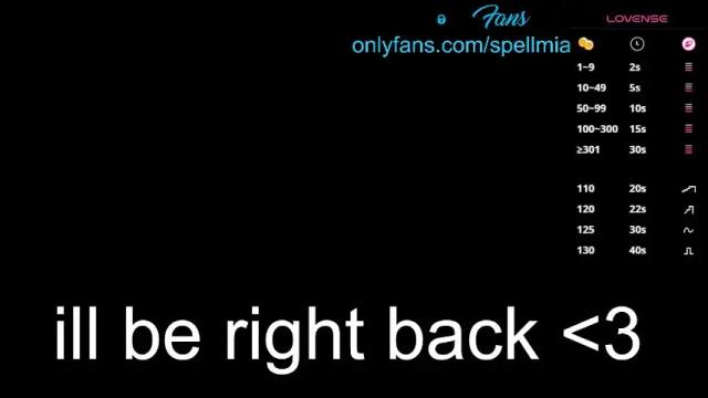 Image 4 of miaspell Stream on Chaturbate on 13 days ago