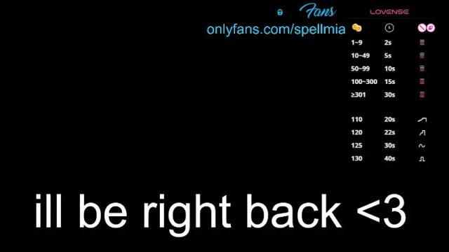 Thumbnail 1, miaspell's Stream at Chaturbate, 11 days ago