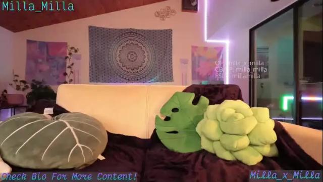 Image 10 of milla_milla Stream on Chaturbate on 1 month ago