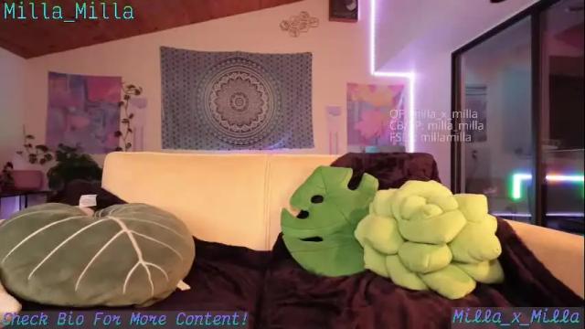 Thumbnail 3, milla_milla's Stream at Chaturbate, 1 month ago