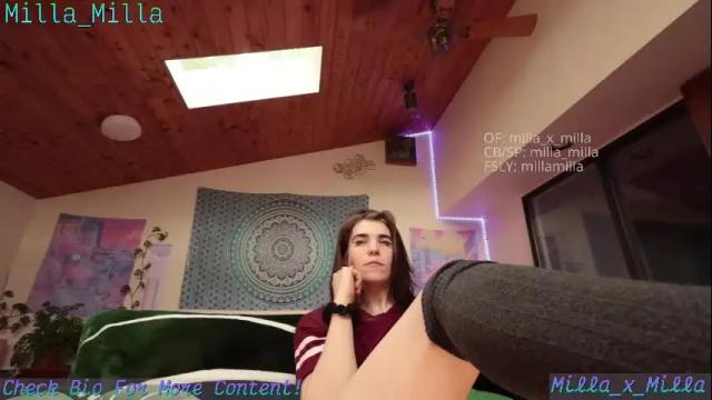 Thumbnail 2, milla_milla's Stream at Chaturbate, 1 month ago