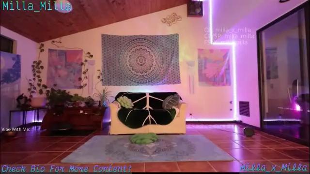 Thumbnail 1, milla_milla's Stream at Chaturbate, 1 month ago