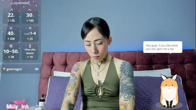 Image 10 of milly_ink Stream on Chaturbate on 1 day ago