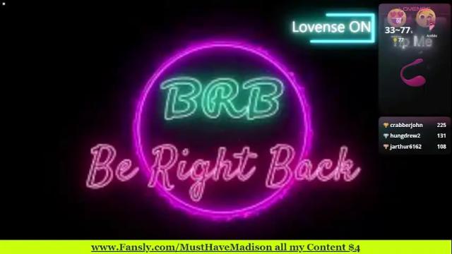 Thumbnail 2, musthavemadison's Stream at Chaturbate, 6 months ago