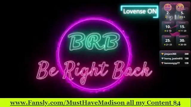 Thumbnail 3, musthavemadison's Stream at Chaturbate, 5 months ago