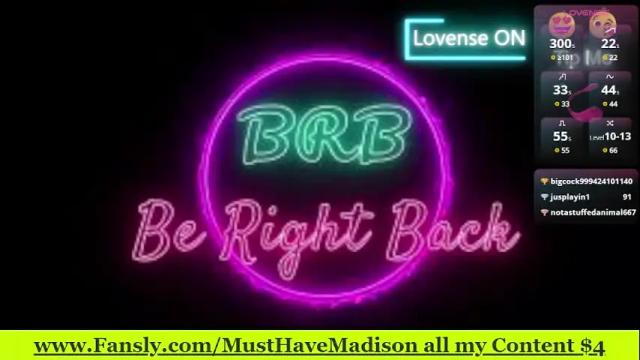 Thumbnail 3, musthavemadison's Stream at Chaturbate, 5 months ago