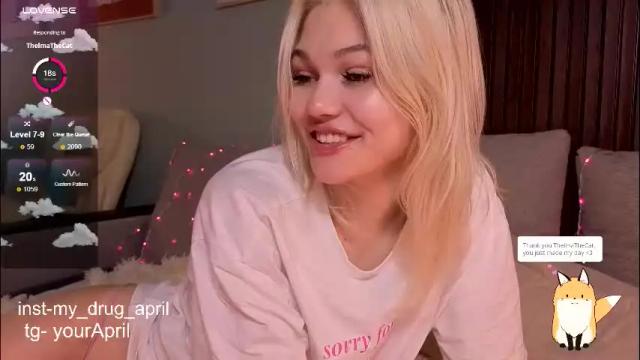 Thumbnail 2, my_april's Stream at Chaturbate, 1 month ago