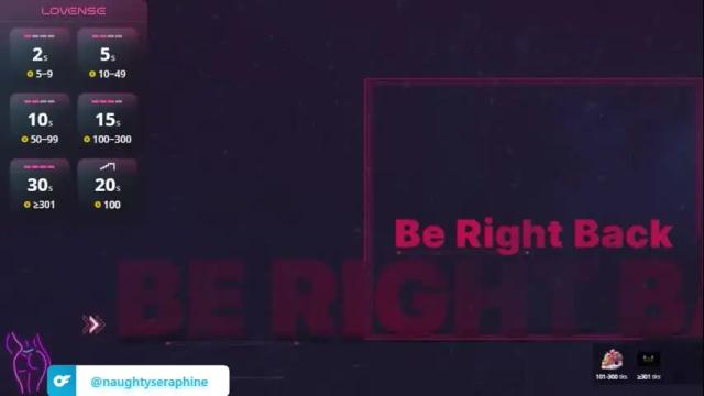 Image 2 of naughtyseraphine Stream on Chaturbate on 1 month ago