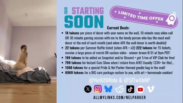 Thumbnail 1, nelparker's Stream at Chaturbate, 7 days ago