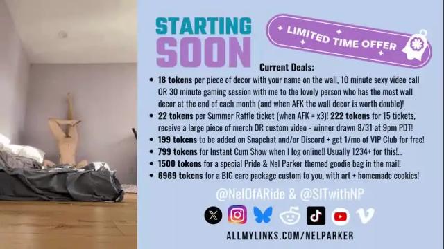 Thumbnail 1, nelparker's Stream at Chaturbate, 12 days ago