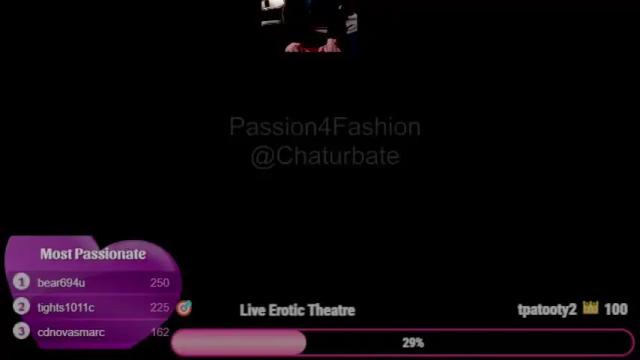 Thumbnail 3, passion4fashion's Stream at Chaturbate, 27 days ago