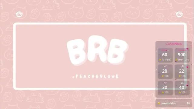 Thumbnail 3, peach69love's Stream at Chaturbate, 12 days ago