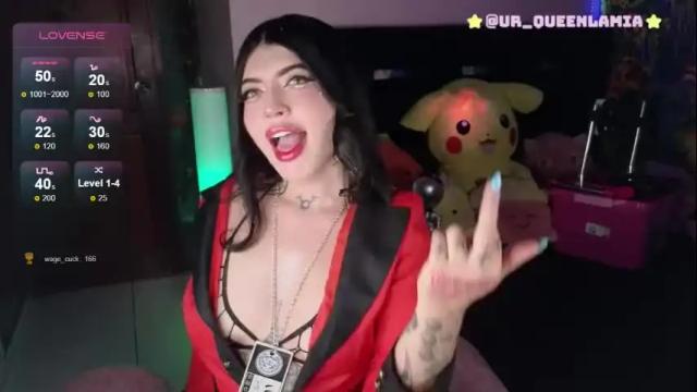 Thumbnail 1, queenlamia's Stream at Chaturbate, 1 month ago