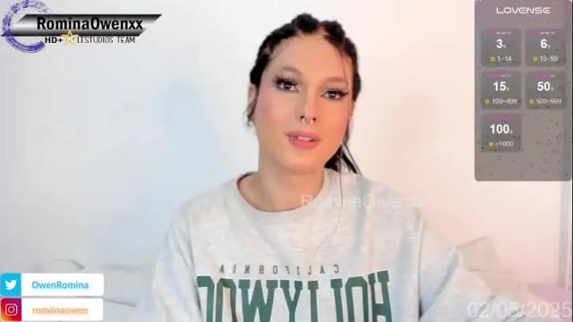Image 3 of rominaowenxx Stream on Chaturbate on 1 month ago