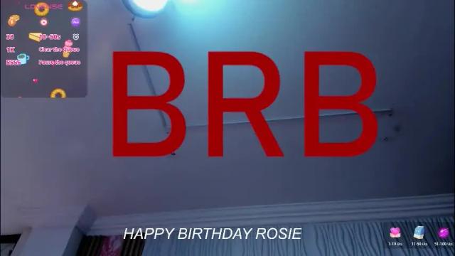 Image 11 of rosieleex_ Stream on Chaturbate on 2 months ago