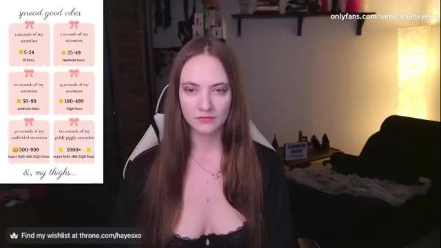 Thumbnail 1, samanthahayesxoxo's Stream at Chaturbate, 3 months ago