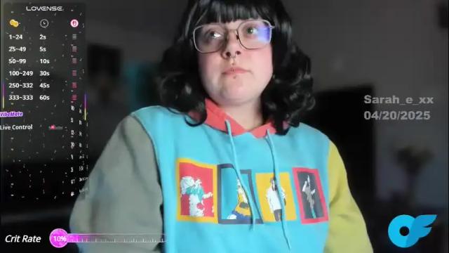 Thumbnail 1, sarah_e_xx's Stream at Chaturbate, 1 month ago