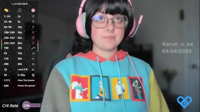 Image 12 of sarah_e_xx Stream on Chaturbate on 1 month ago