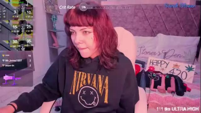 Image 11 of sarah_stoner Stream on Chaturbate on 1 month ago