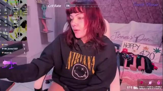 Image 3 of sarah_stoner Stream on Chaturbate on 1 month ago