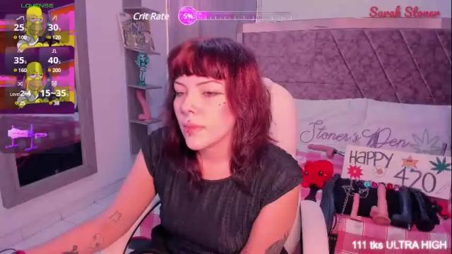Image 6 of sarah_stoner Stream on Chaturbate on 28 days ago