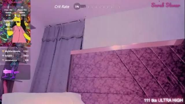 Image 3 of sarah_stoner Stream on Chaturbate on 17 days ago