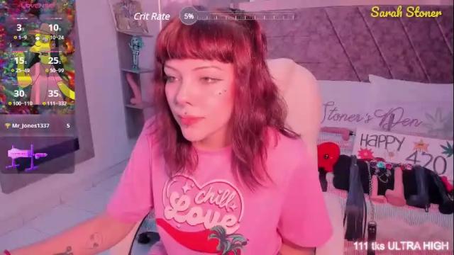 Image 10 of sarah_stoner Stream on Chaturbate on 7 days ago