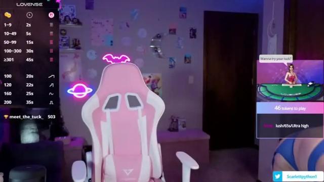 Thumbnail 2, scarlettpython1's Stream at Chaturbate, 2 months ago