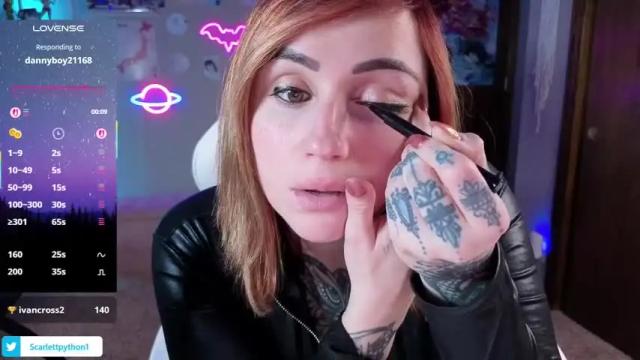 Thumbnail 2, scarlettpython1's Stream at Chaturbate, 1 month ago