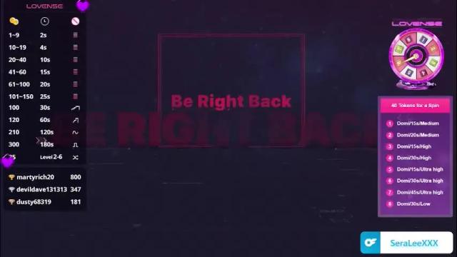 Image 3 of seraleexxx Stream on Chaturbate on 4 days ago