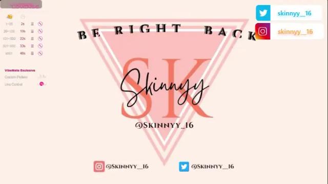 Thumbnail 3, skinnyy_16's Stream at Chaturbate, 2 months ago