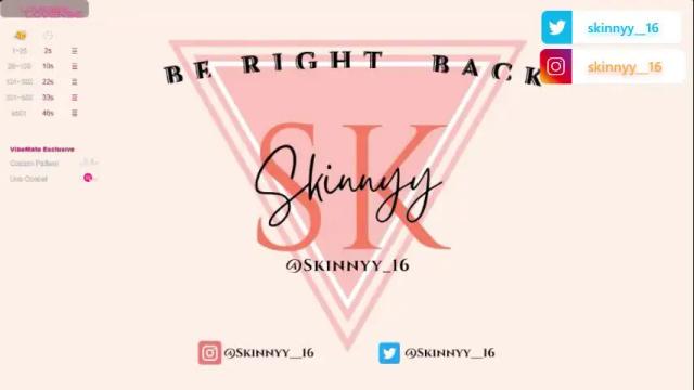 Thumbnail 1, skinnyy_16's Stream at Chaturbate, 2 months ago