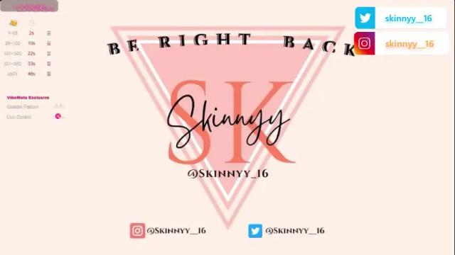 Thumbnail 3, skinnyy_16's Stream at Chaturbate, 2 months ago