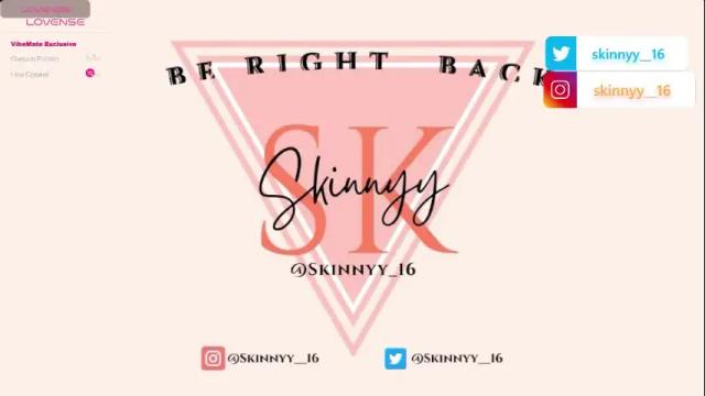 Thumbnail 1, skinnyy_16's Stream at Chaturbate, 2 months ago